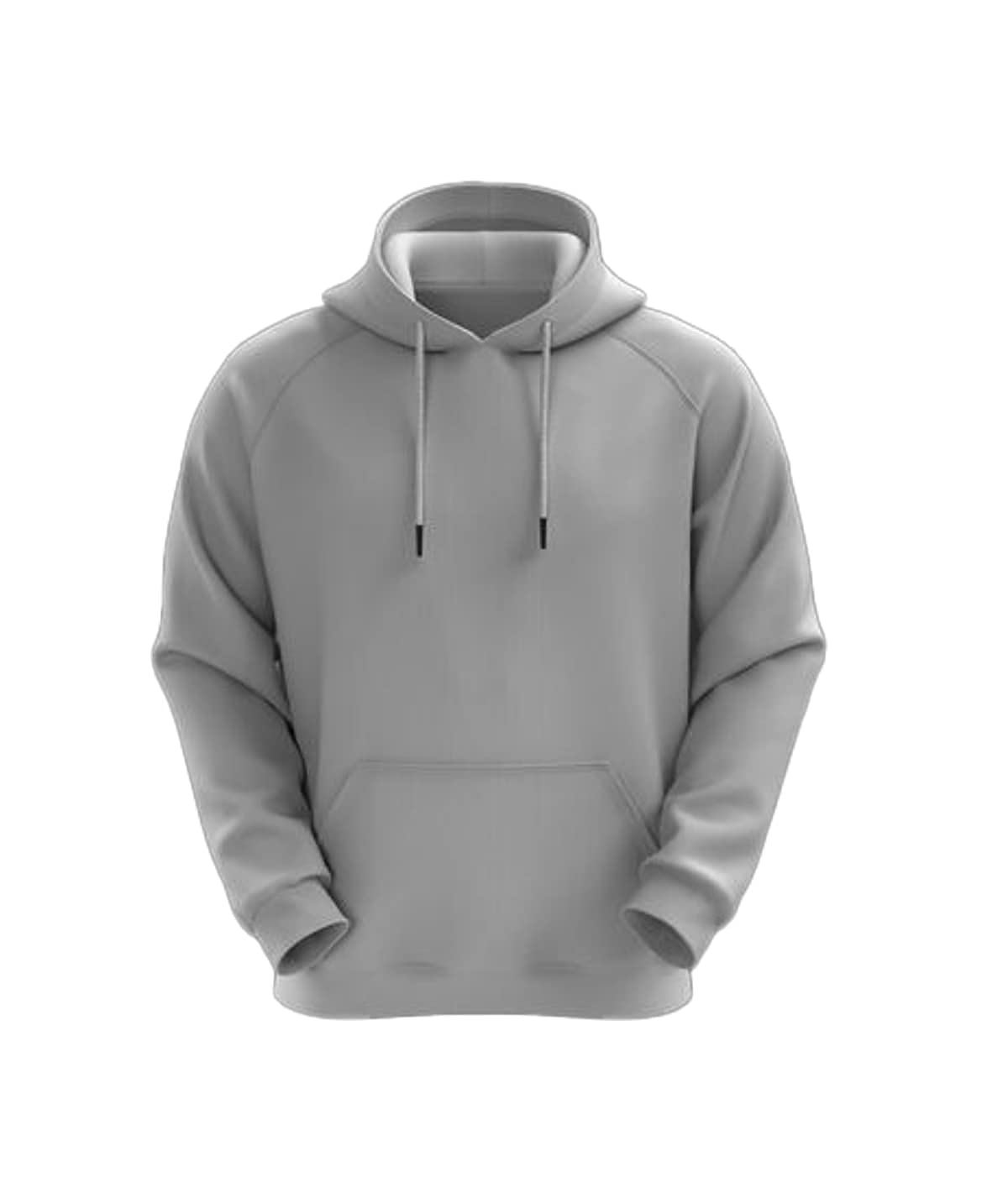 JERKYN Unisex Solid Hoodie Sweatshirt
