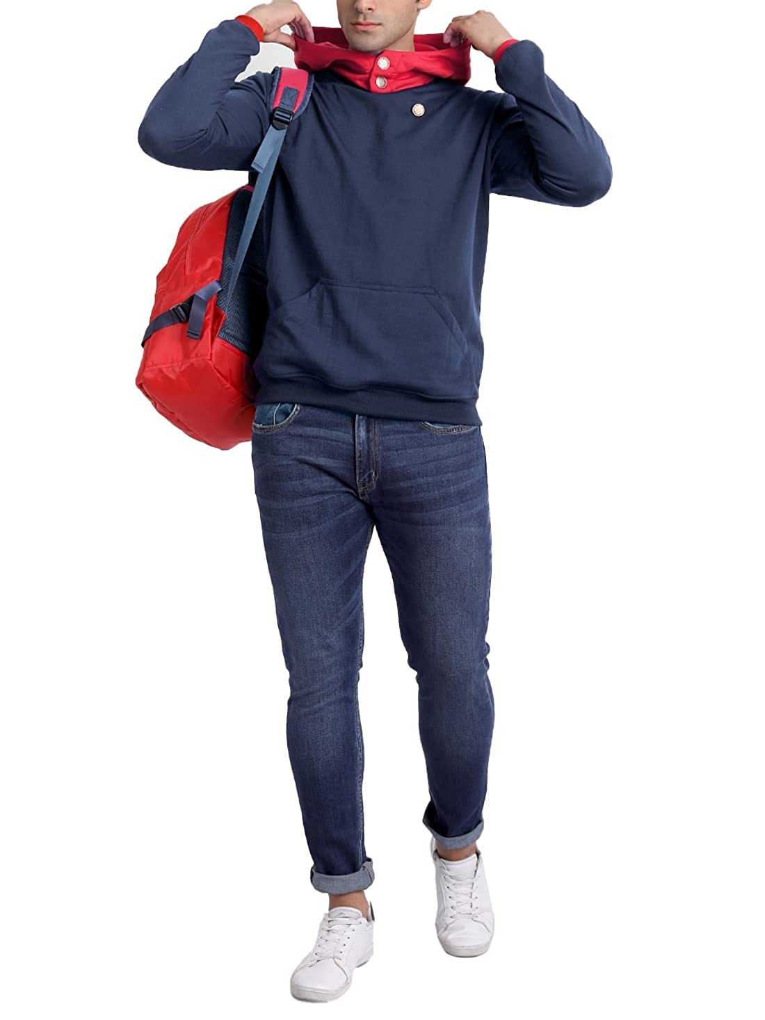 ComicSense.xyz Jujutsu Kaisen Anime Itadori Uniform Hoodie, with Free Sukuna Face Anime Mask ComicSense.xyz Jujutsu Kaisen Anime Itadori Uniform Hoodie, with Free Sukuna Face Anime Mask