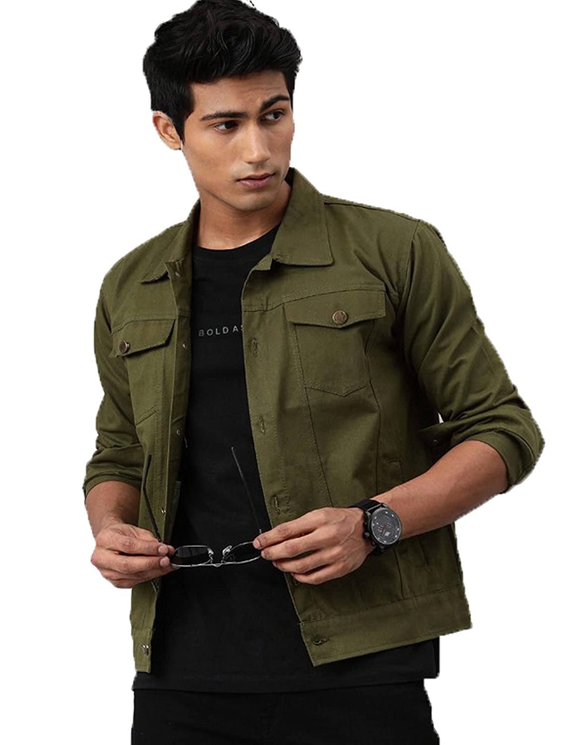 VOXATI Men's Denim Jacket