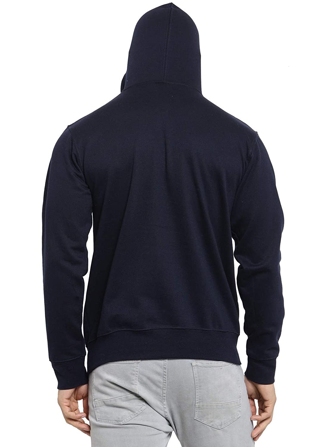 Scott International Men's Premium Rich Cotton Pullover Hoodie Sweatshirt - Navy Blue Scott International Men's Premium Rich Cotton Pullover Hoodie Sweatshirt - Navy Blue
