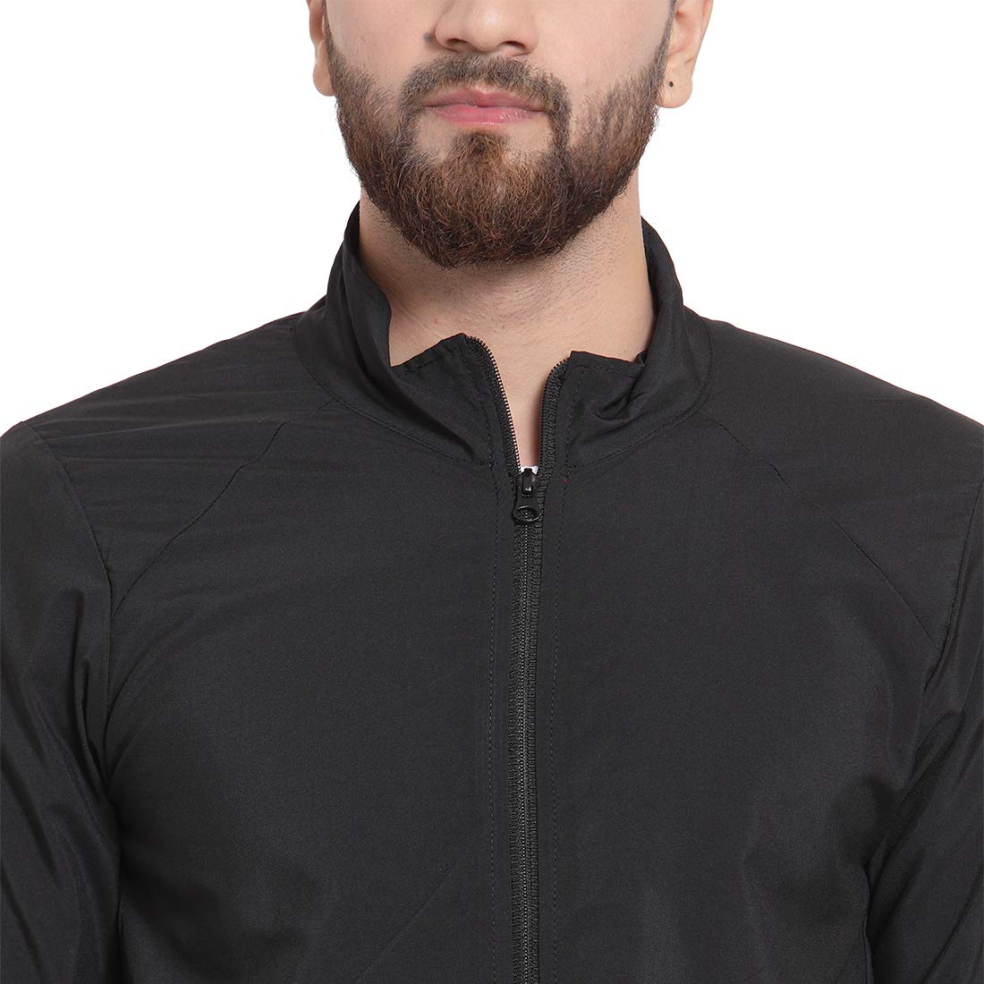 61ilDBH2QEL._UL1100_ Scott International Men's Solid Wind Cheater Jacket