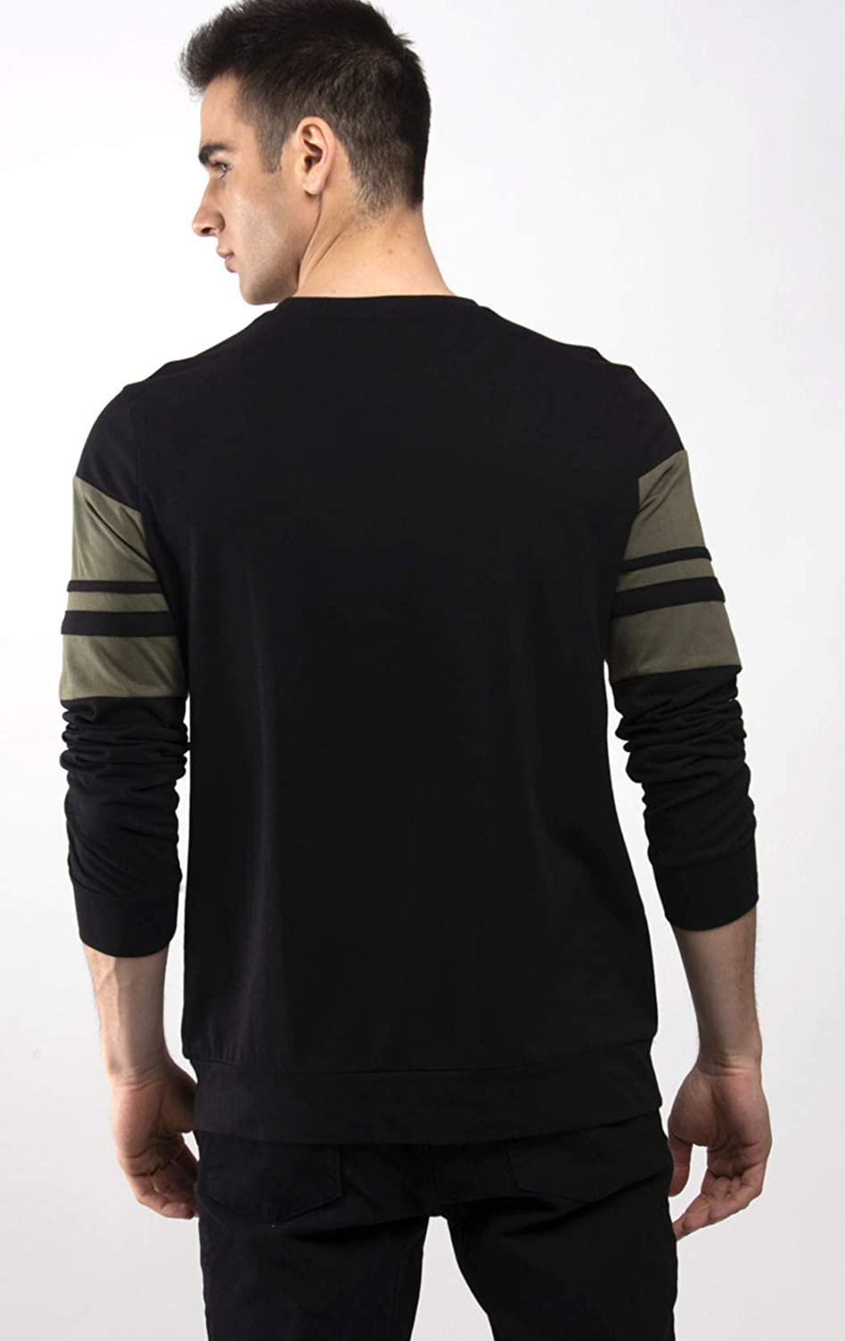AELOMART Regular Fit Men's Cotton T-Shirt AELOMART Regular Fit Men's Cotton T-Shirt