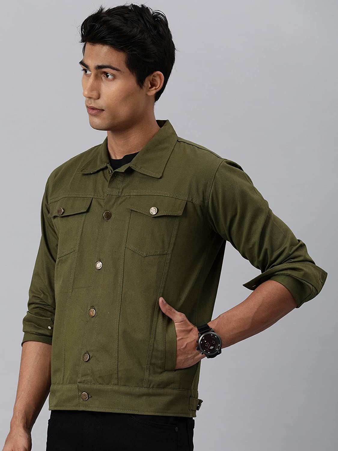 719Hf2WEQCS._UL1500_ VOXATI Men's Denim Jacket