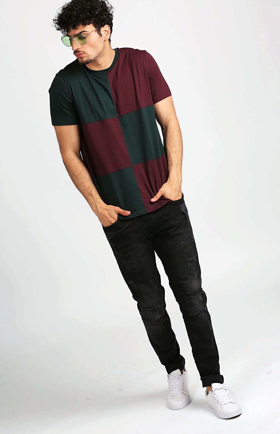 AELOMART Men's Cotton T Shirt AELOMART Men's Cotton T Shirt