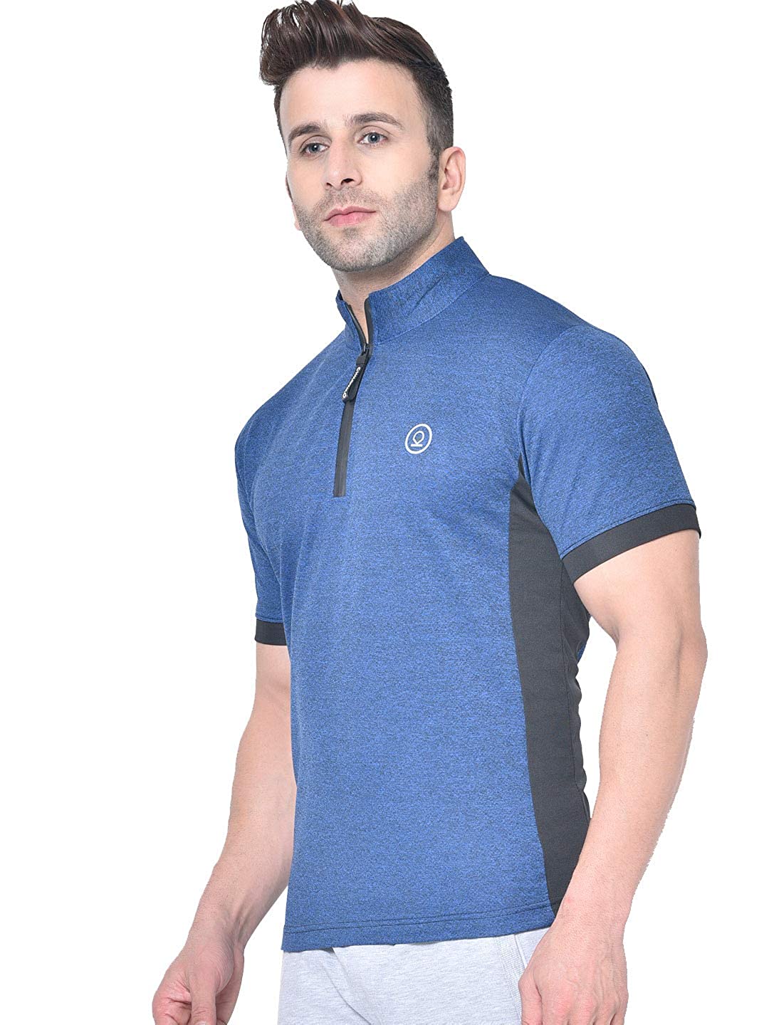 CHKOKKO Men's Gym Regular Fit Half Sleeves T-Shirt CHKOKKO Men's Gym Regular Fit Half Sleeves T-Shirt