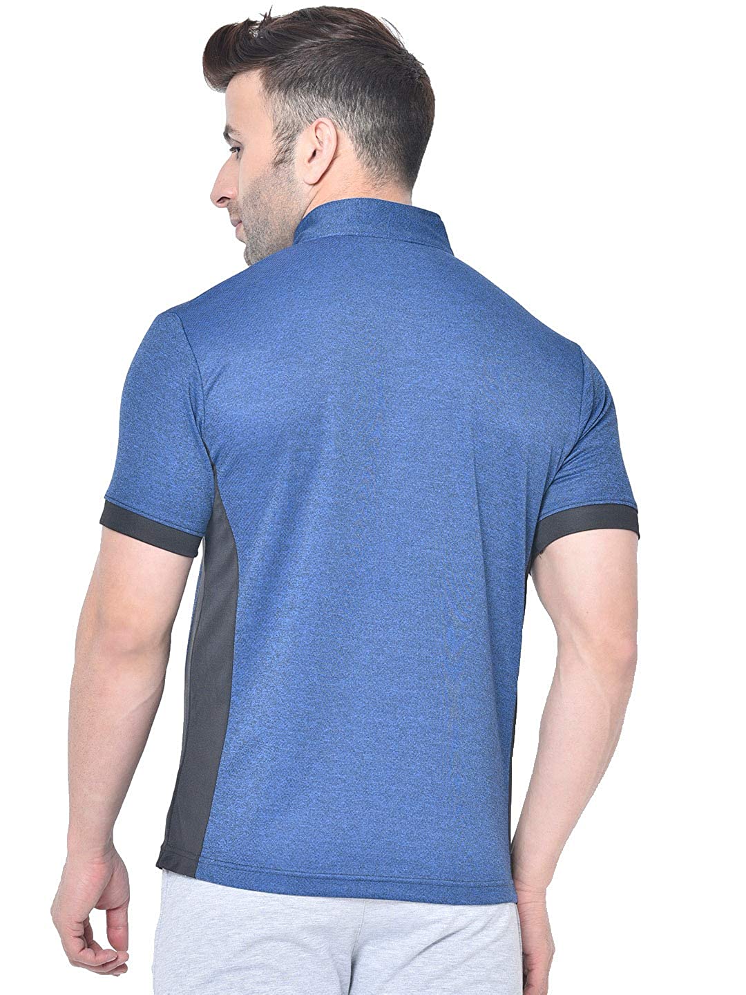 CHKOKKO Men's Gym Regular Fit Half Sleeves T-Shirt CHKOKKO Men's Gym Regular Fit Half Sleeves T-Shirt