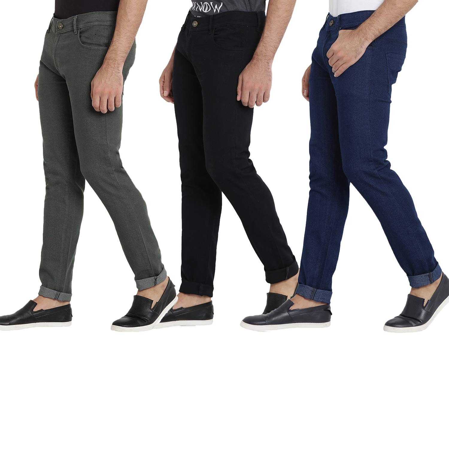 DAIS Men Skinny Fit Jeans Pack of 3 DAIS Men Skinny Fit Jeans Pack of 3
