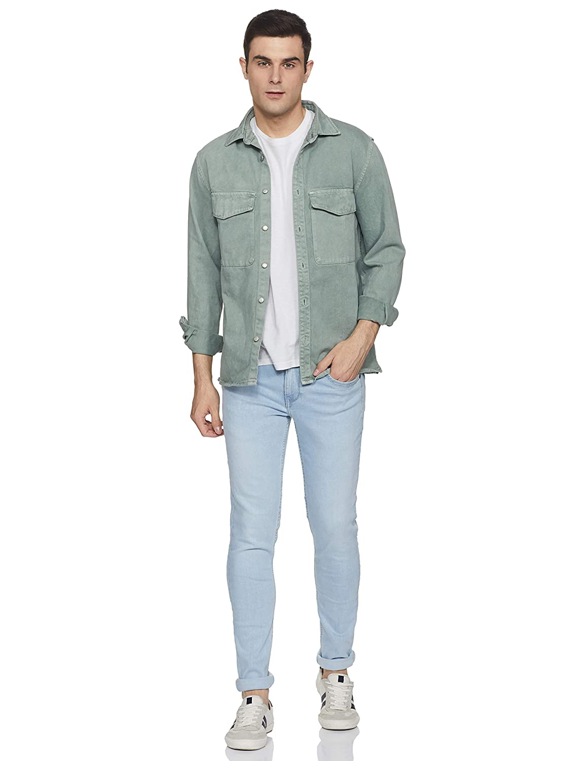 Van Heusen Men's Drop Crotch Skinny Jeans Van Heusen Men's Drop Crotch Skinny Jeans