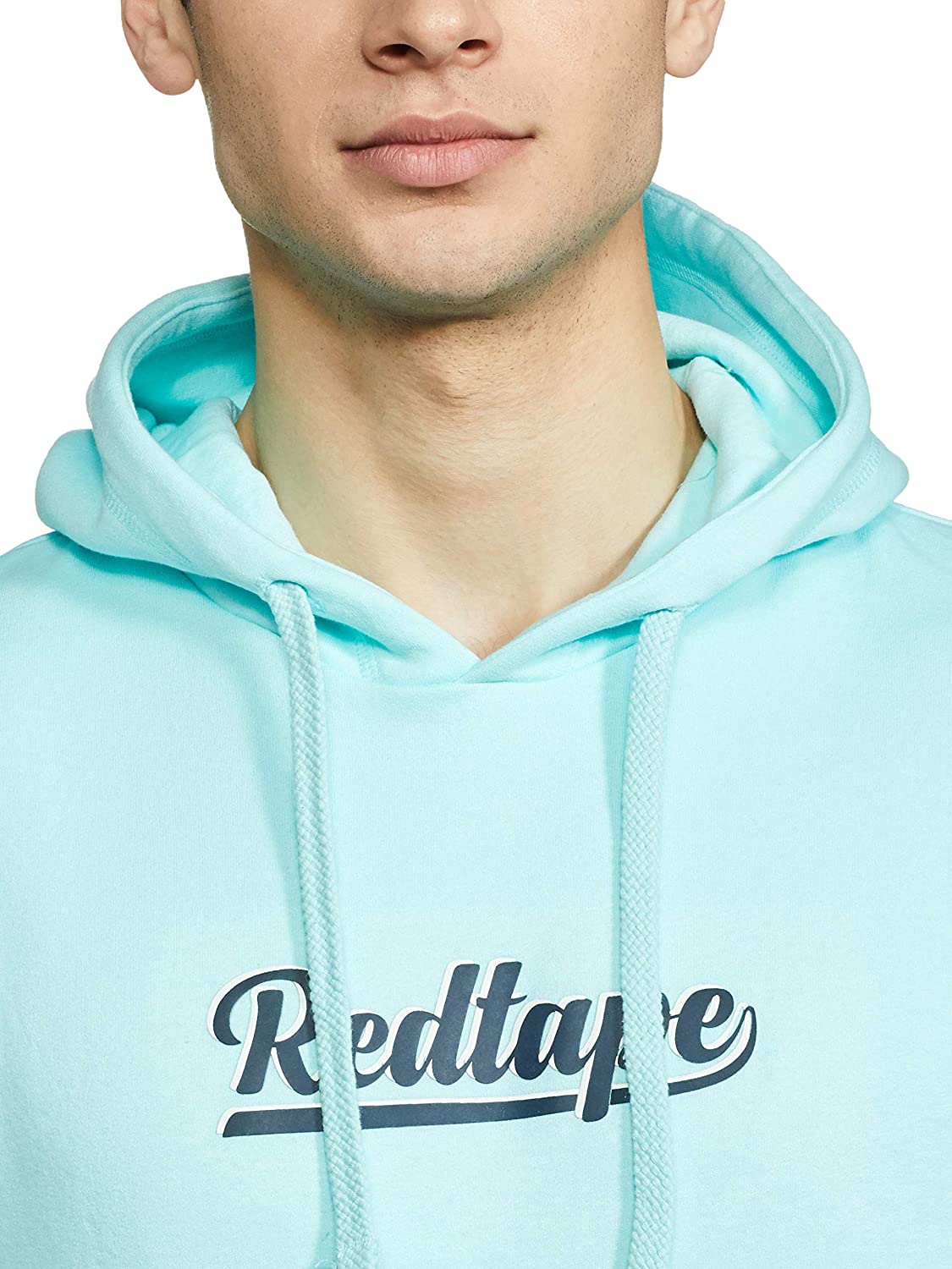 Red Tape Men Sea Green Hoodie Red Tape Men Sea Green Hoodie