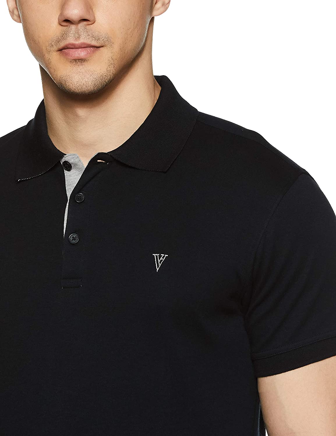 Van Heusen Athleisure Men's Solid Regular Fit Polo Van Heusen Athleisure Men's Solid Regular Fit Polo