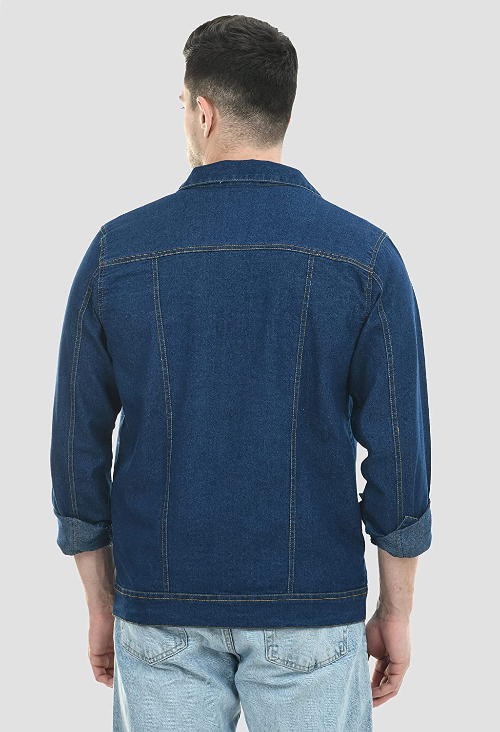 MONTREZ Full Sleeve Men Denim Jacket MONTREZ Full Sleeve Men Denim Jacket