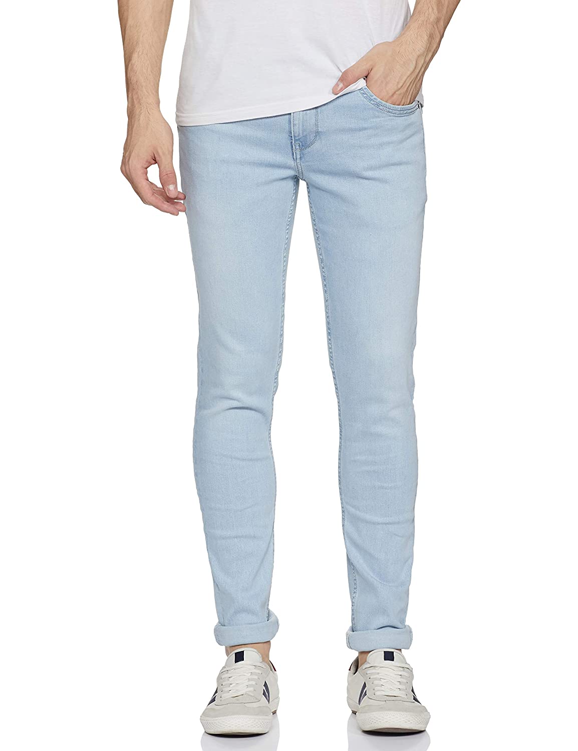 Van Heusen Men's Drop Crotch Skinny Jeans