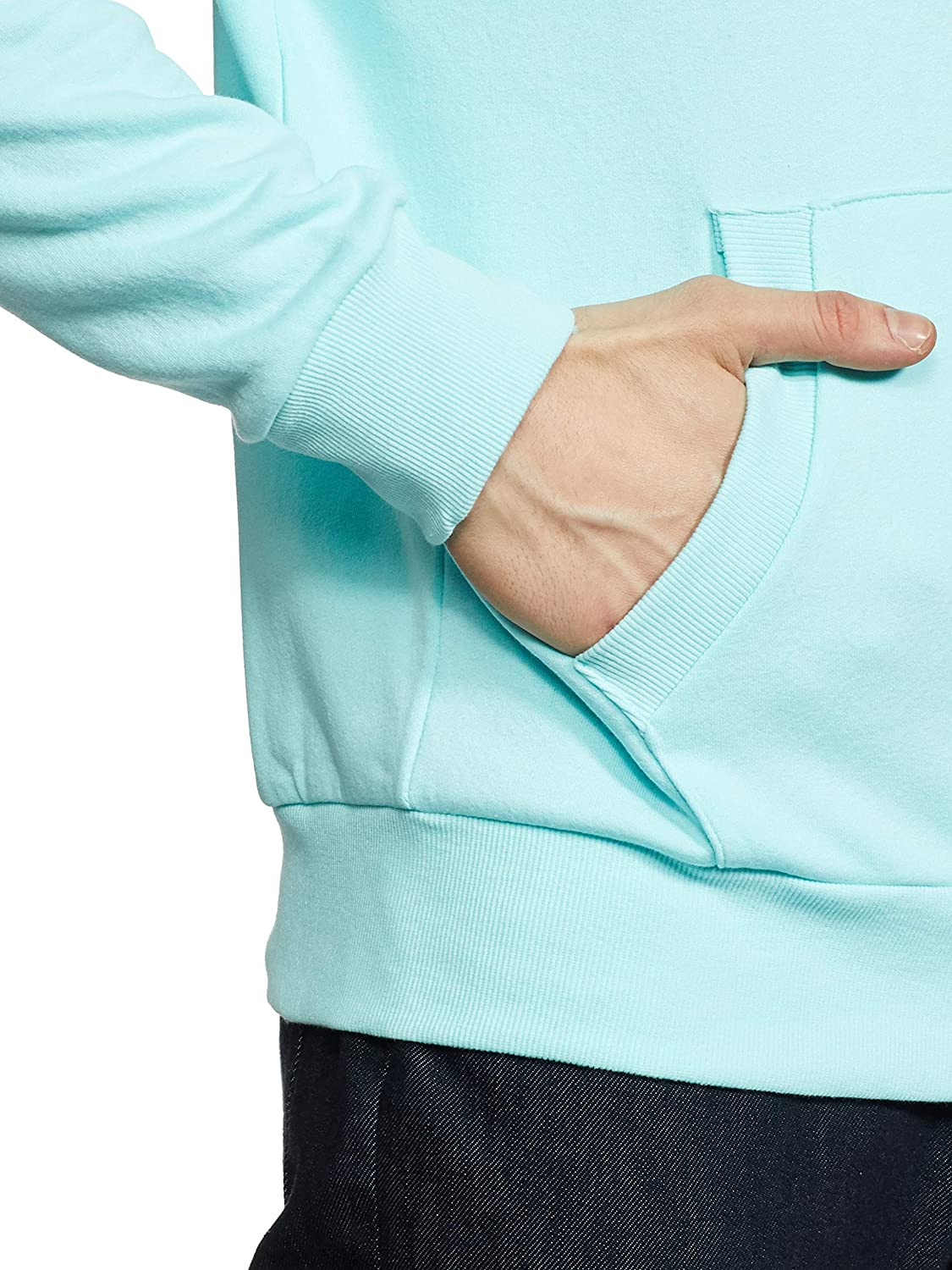 Red Tape Men Sea Green Hoodie Red Tape Men Sea Green Hoodie