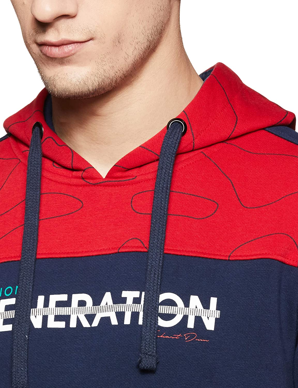 Amazon Brand - Inkast Denim Co. Men Hooded Sweatshirt Amazon Brand - Inkast Denim Co. Men Hooded Sweatshirt