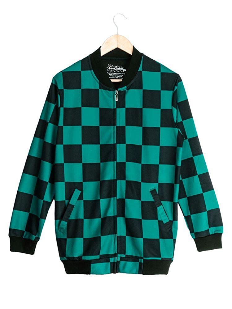 Demon Slayer Anime Tanjiro Kimono Bomber Jacket