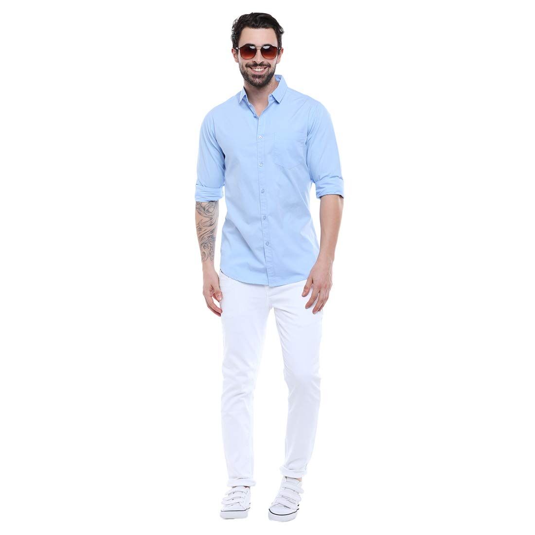 51bxJrSOJuL._UL1100_ Dennis Lingo Men's Classic Collar Casual Shirt