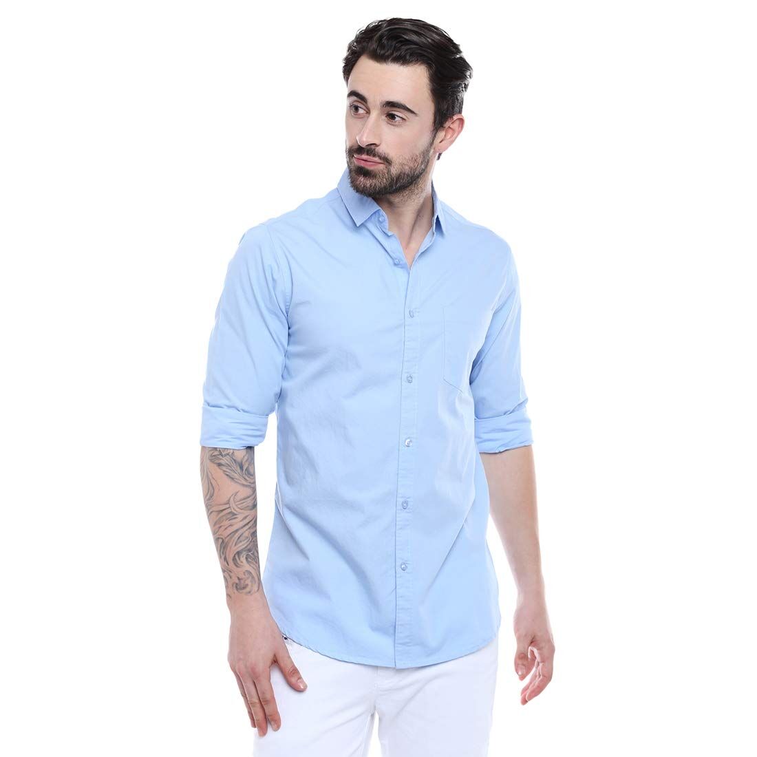 51i8KRphPuL._UL1100_ Dennis Lingo Men's Classic Collar Casual Shirt