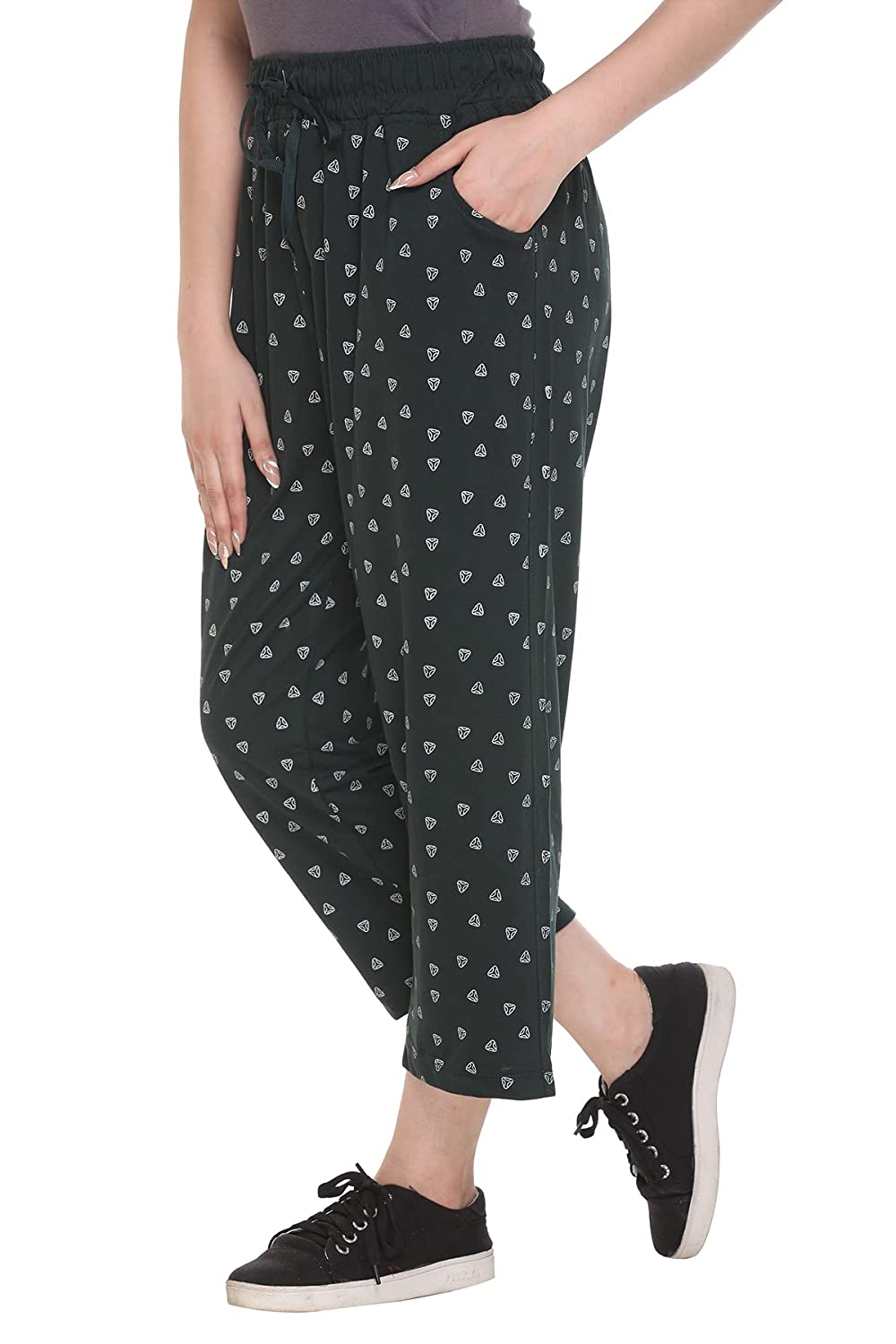 61-nT1xk2lS._UL1500_ CUPID Regular Fit Cotton Printed Half Pant