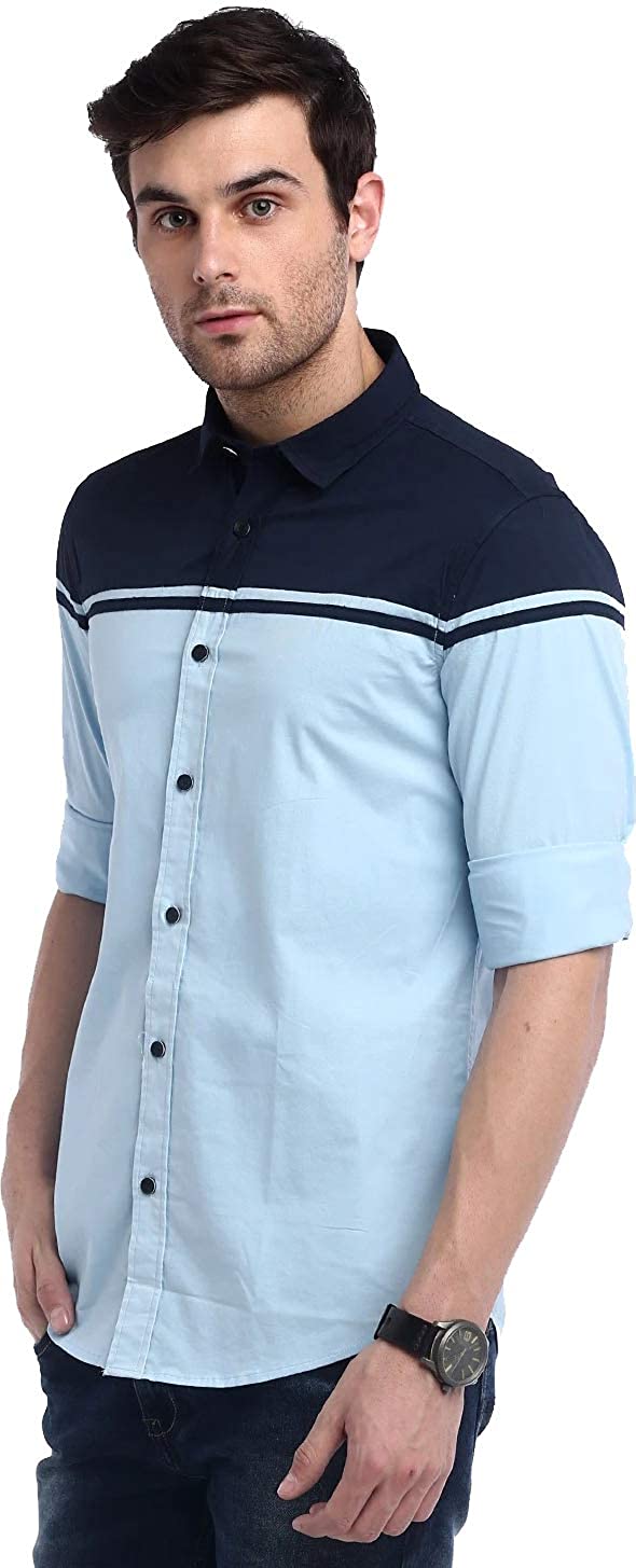 616GwQx5bJL._UL1455_ IndoPrimo Men's Classic Fit Casual Shirt