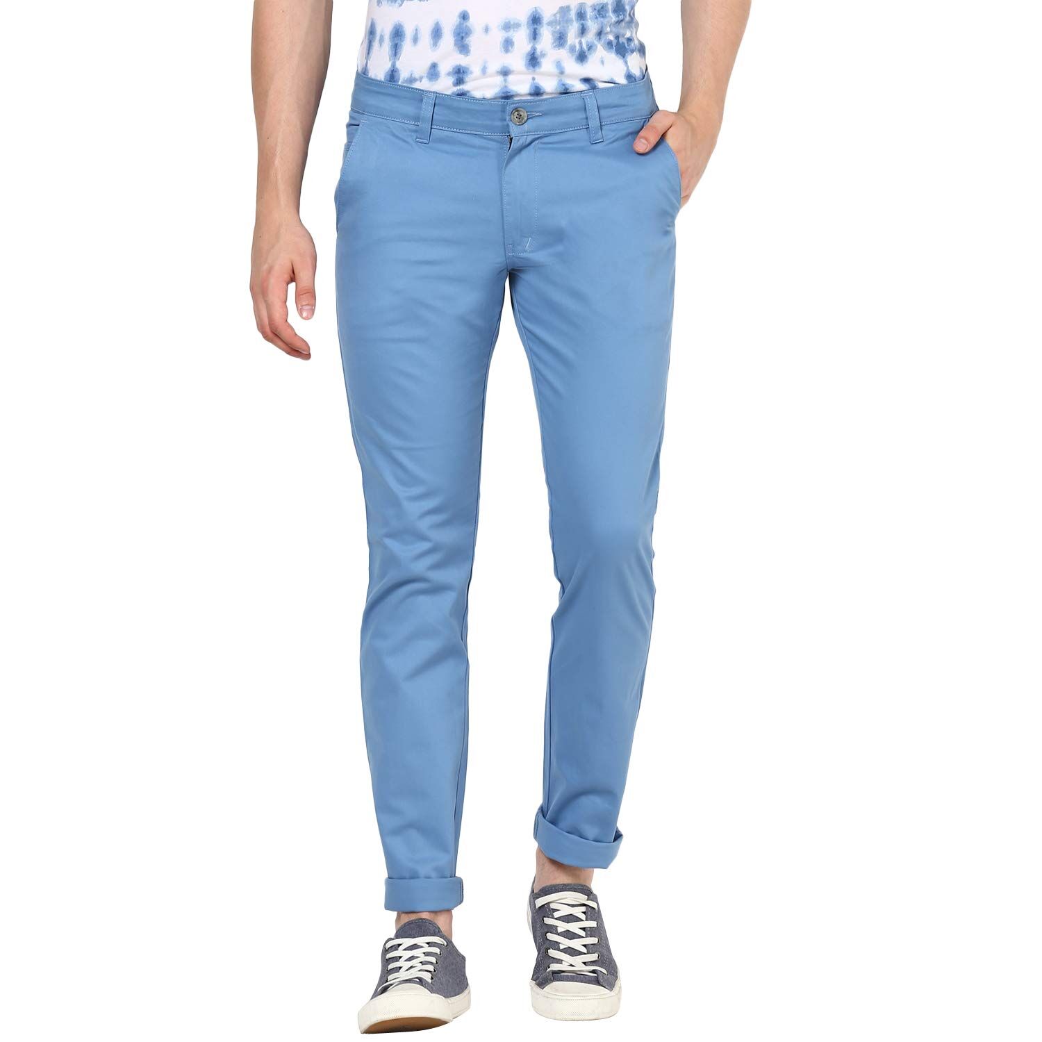 61T6Q6We-nL._UL1500_ Urbano Fashion Men's Slim Fit Chinos