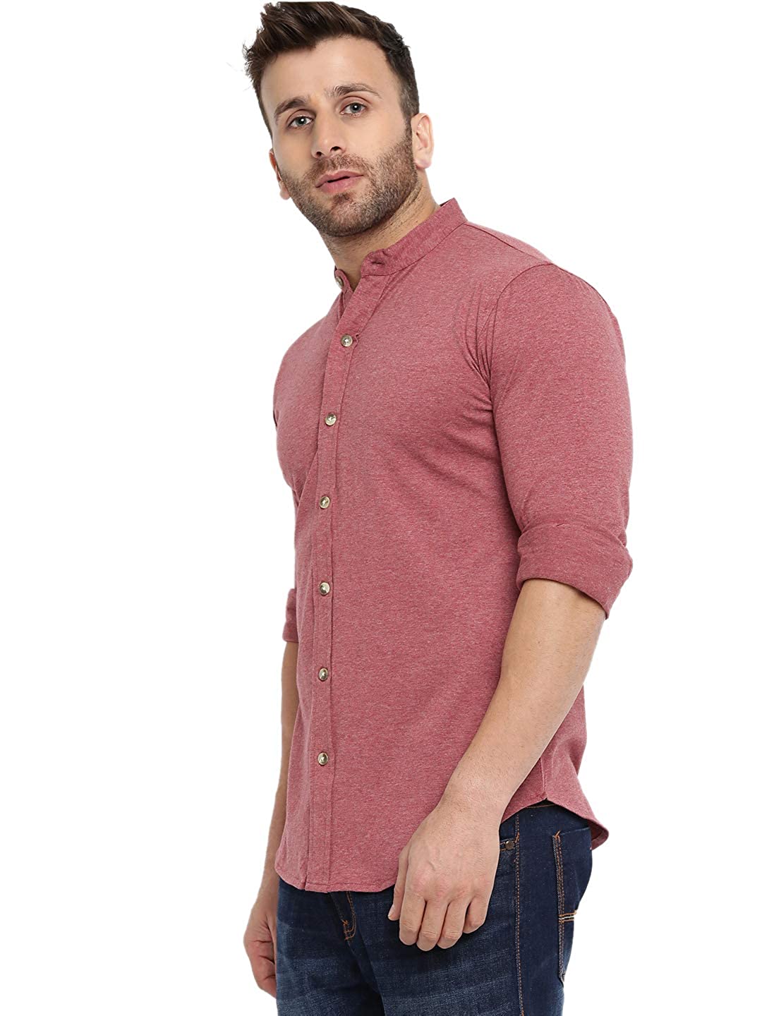 61W6gPQ7b1L._UL1440_ GRITSTONES Men's Regular Fit Shirt