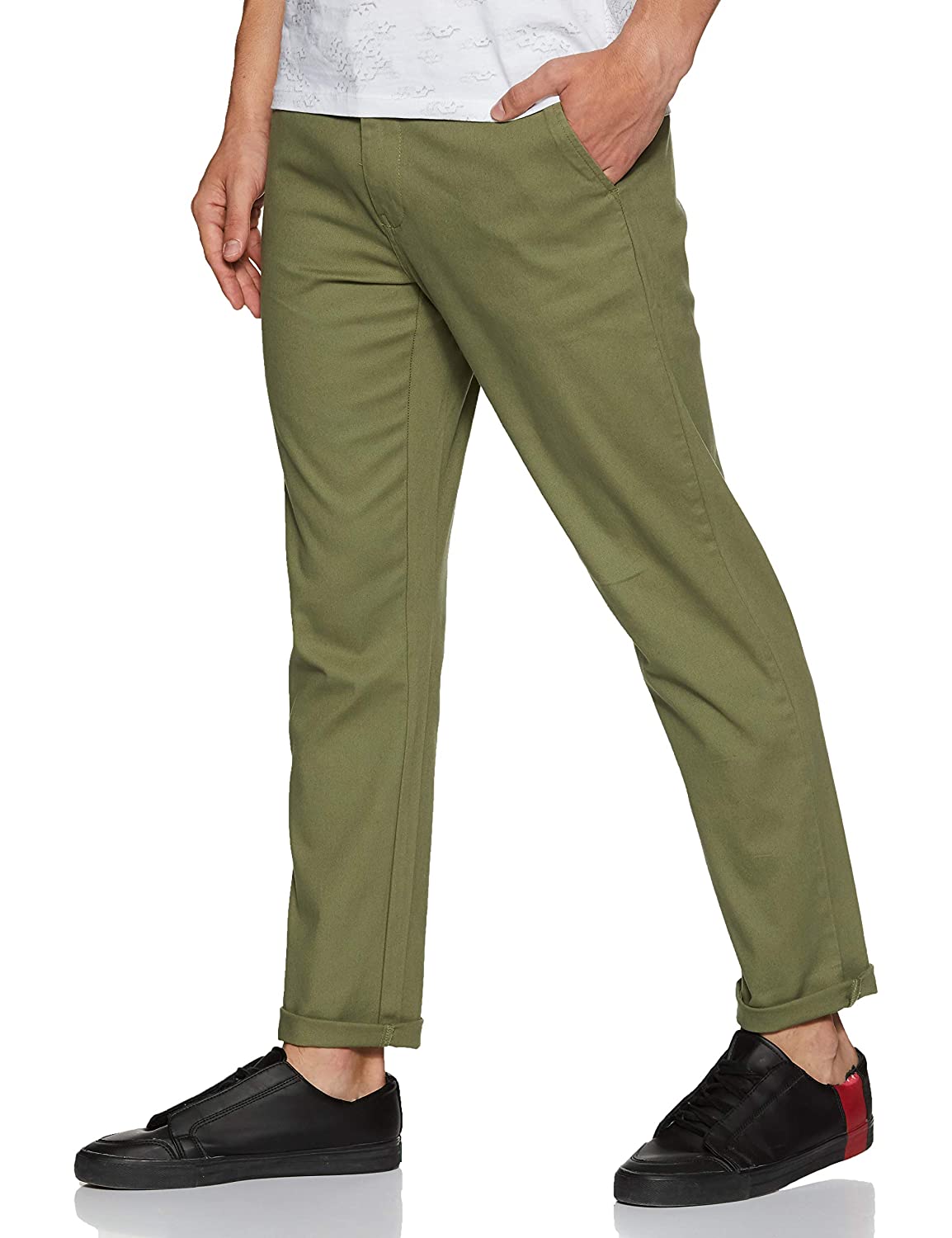 81JtVJc-7pL._UL1500_ Amazon Brand - Symbol Men's Slim Casual Trousers