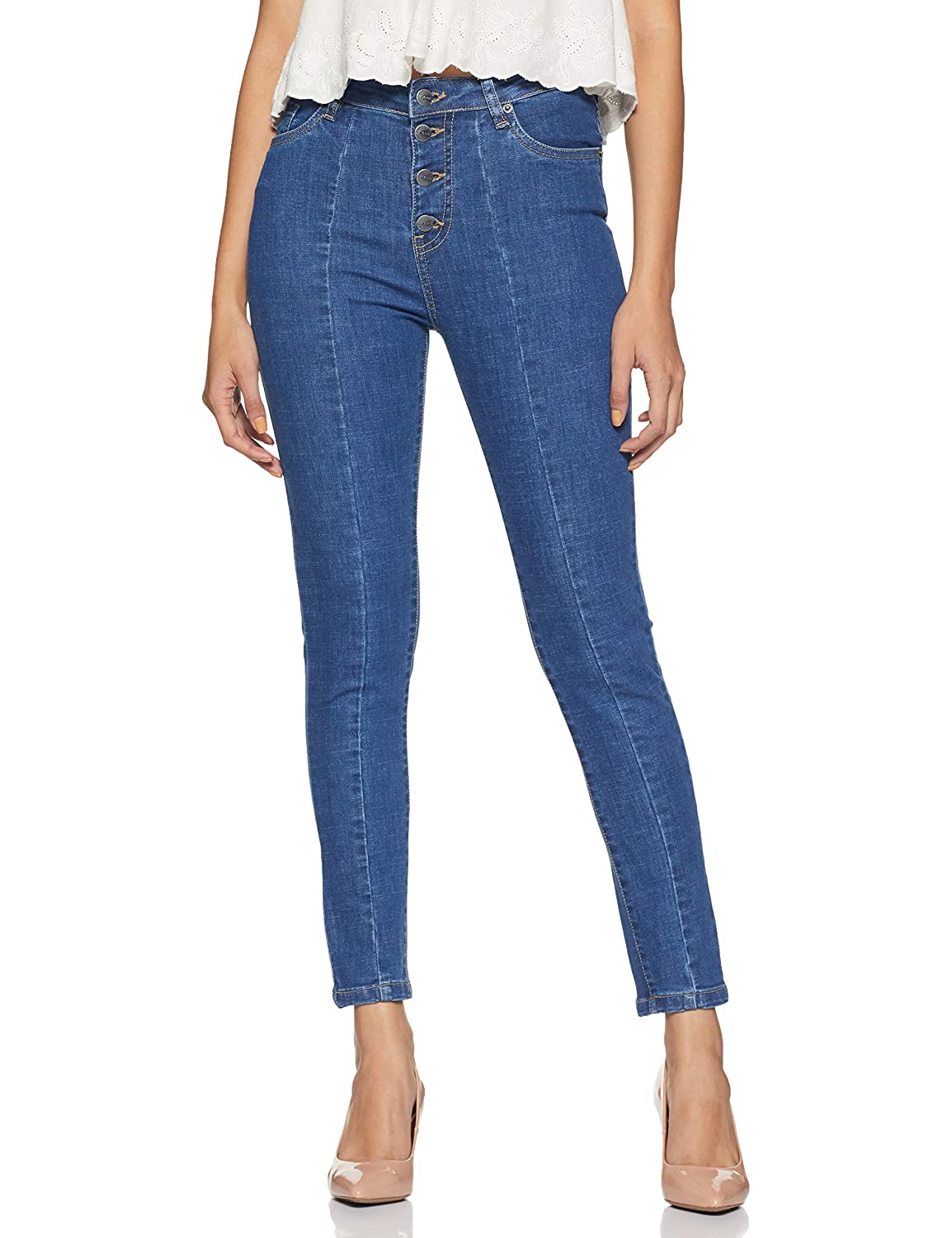 81spDK8u8JL._UL1500_ AKA CHIC Women's Slim Jeans