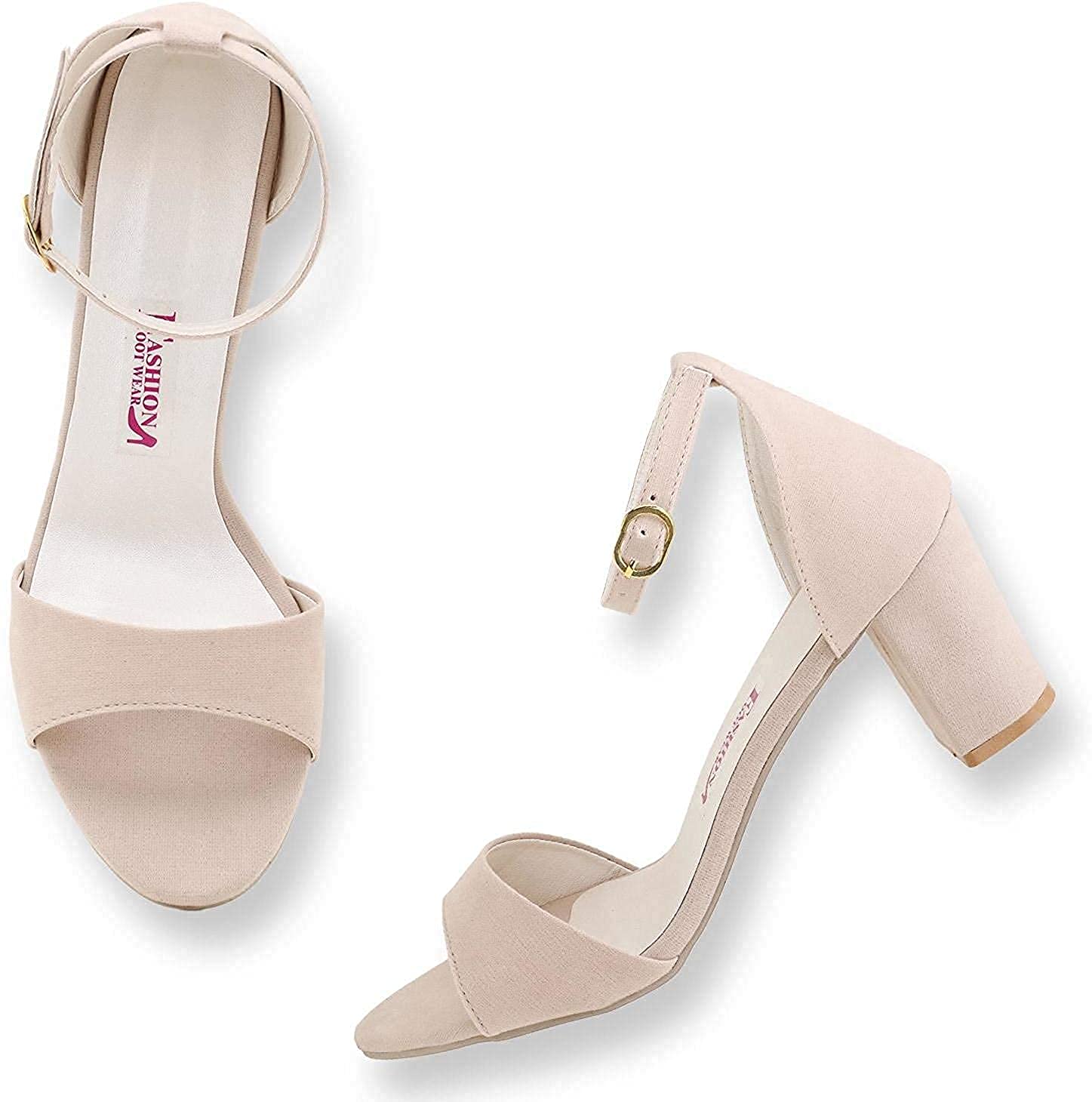 612HyA4-aQL._UL1460_ G-collection women and girls casual block heels upper and heels sandal